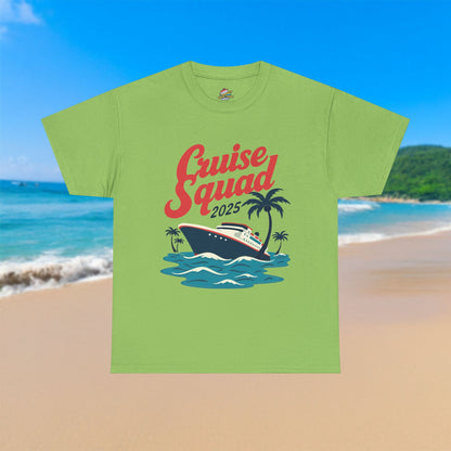 Retro Cruise Squad 2025 - 100% Cotton T-Shirt