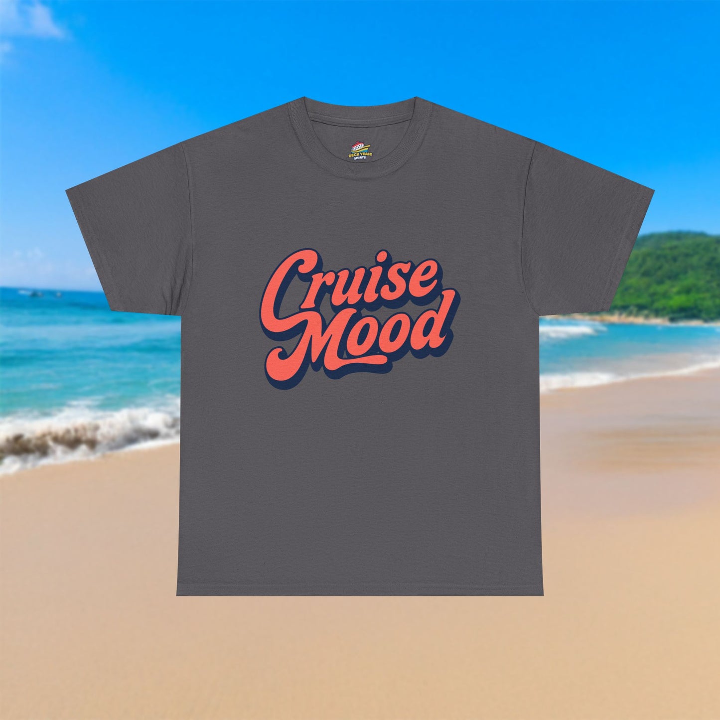 Retro Cruise Mood - 100% Cotton T-Shirt