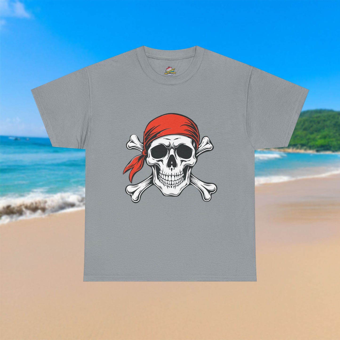 Pirate Skull - 100% Cotton T-Shirt