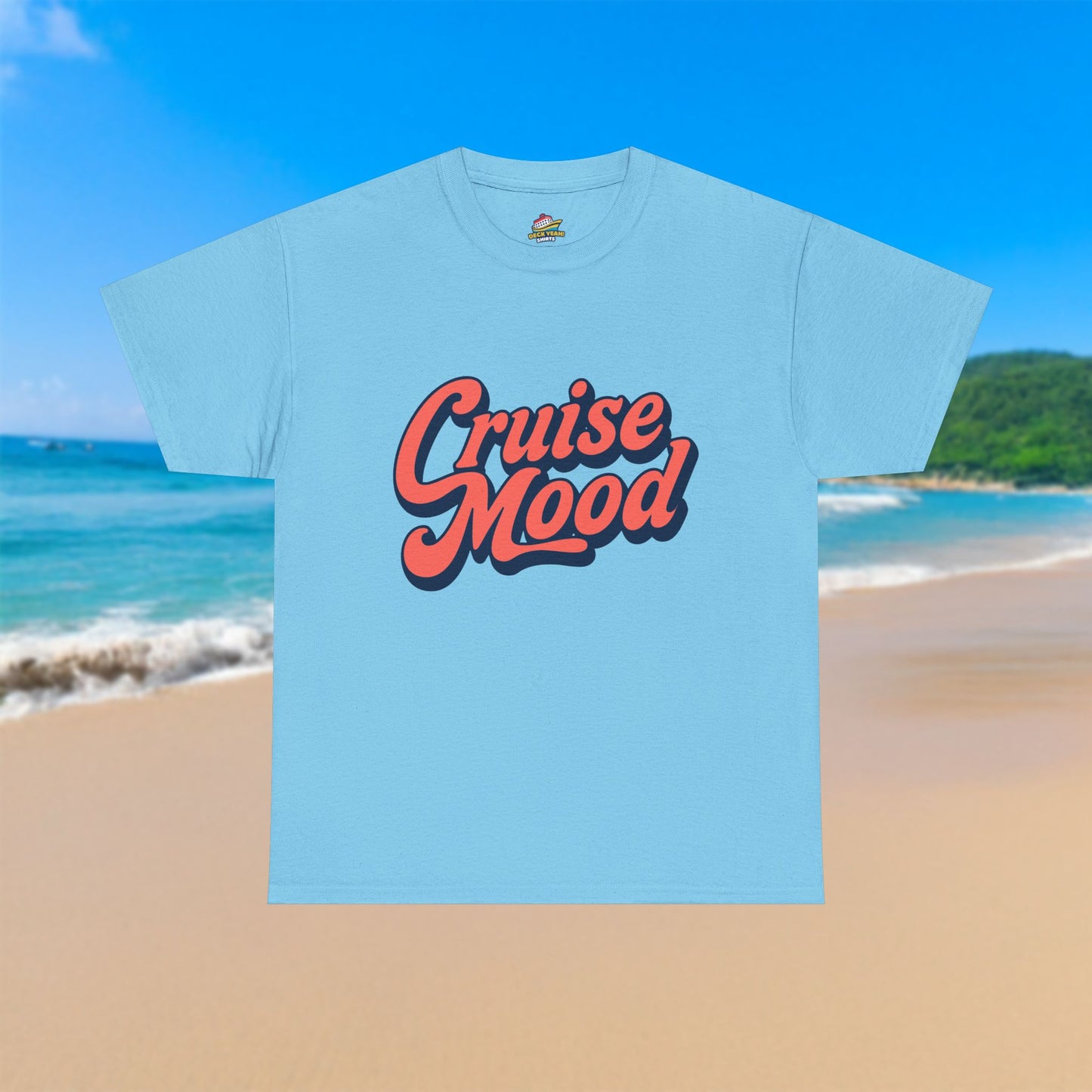 Retro Cruise Mood - 100% Cotton T-Shirt