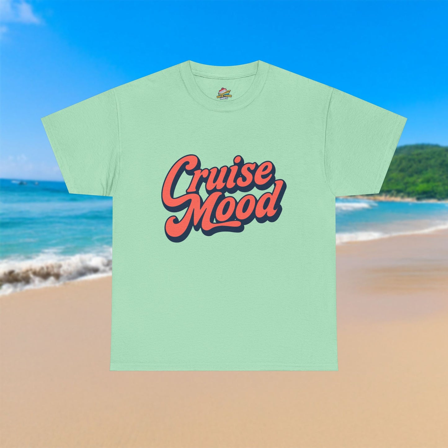 Retro Cruise Mood - 100% Cotton T-Shirt