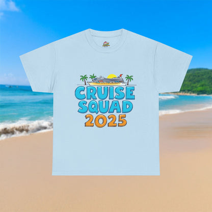 Cartoon Cruise Squad 2025 - 100% Cotton T-Shirt