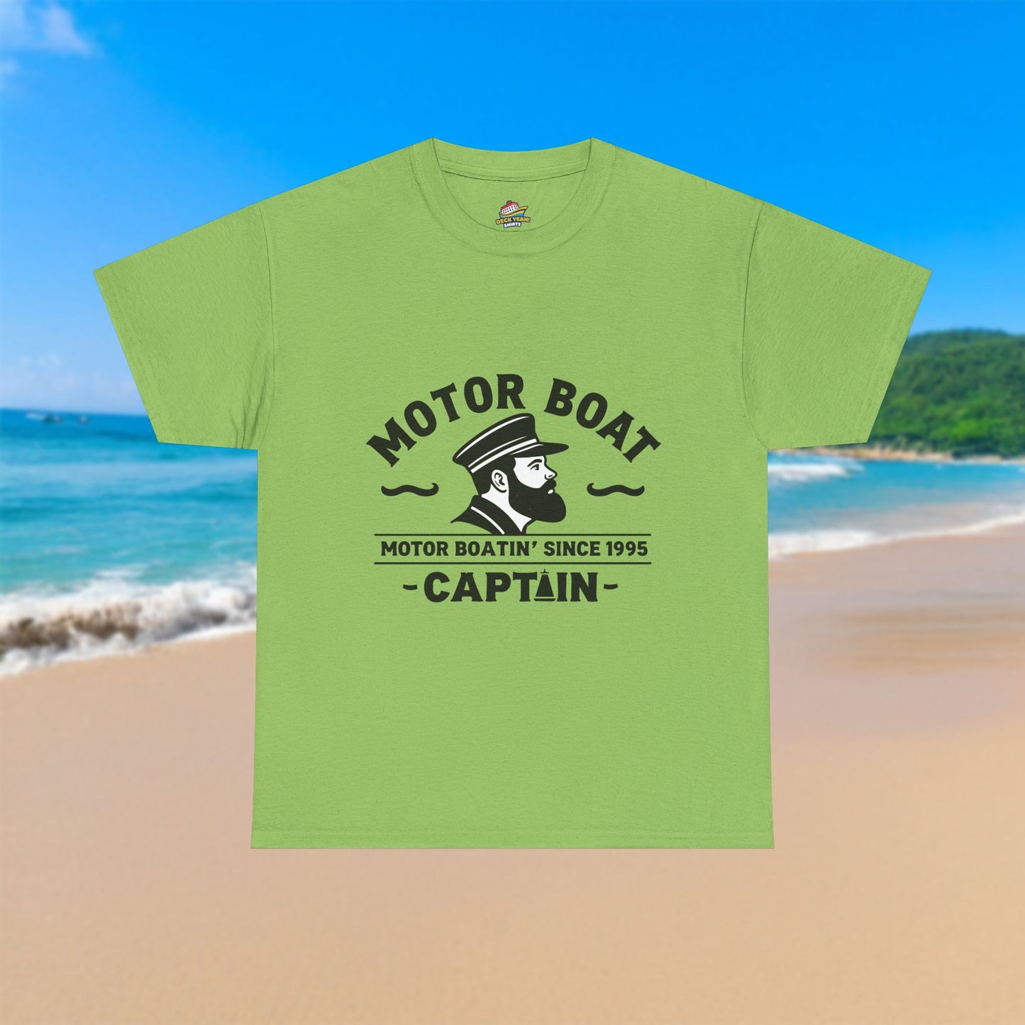 Motor Boat Captain - 100% Cotton T-Shirt