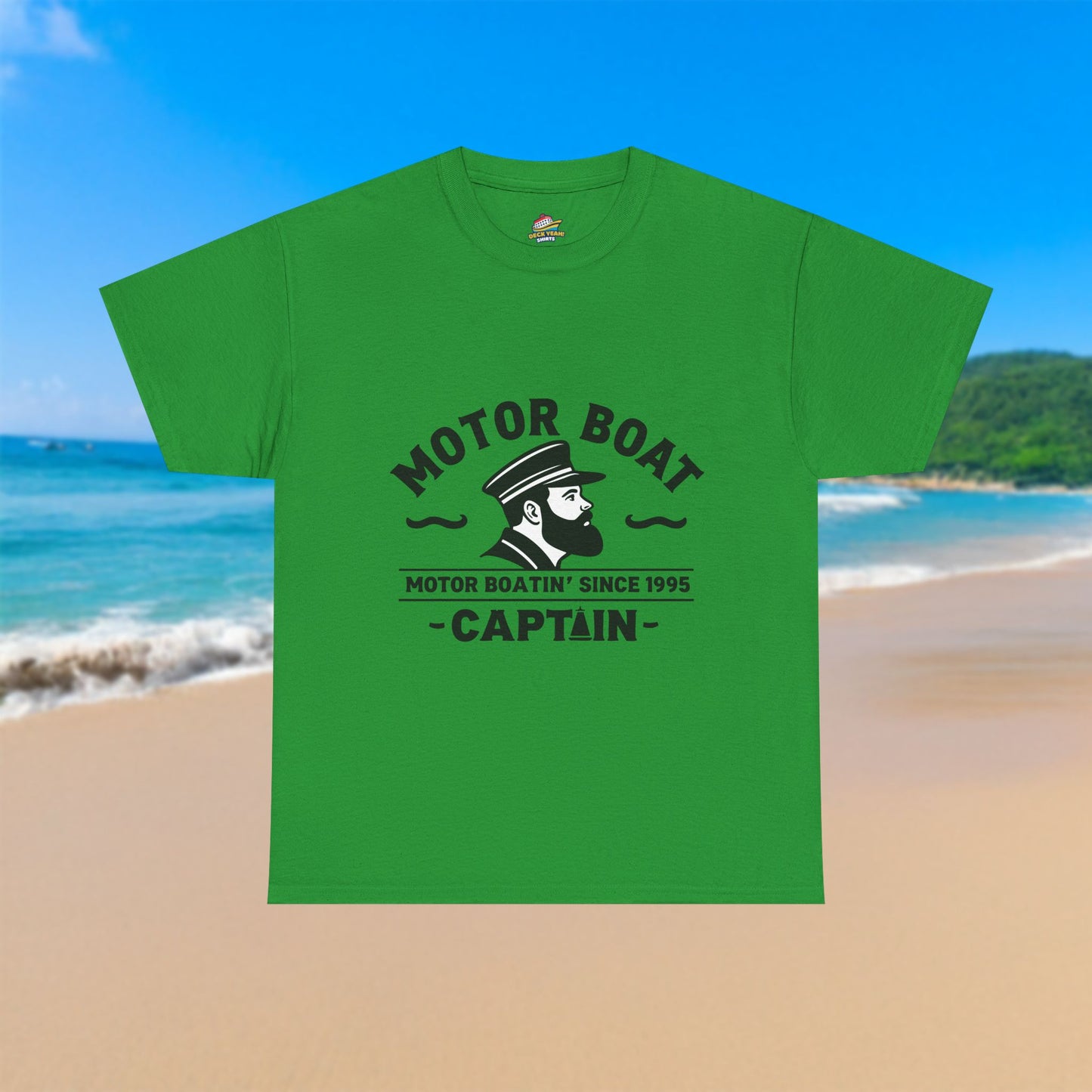 Motor Boat Captain - 100% Cotton T-Shirt