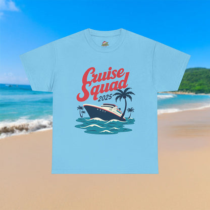 Retro Cruise Squad 2025 - 100% Cotton T-Shirt