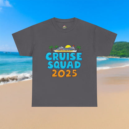 Cartoon Cruise Squad 2025 - 100% Cotton T-Shirt