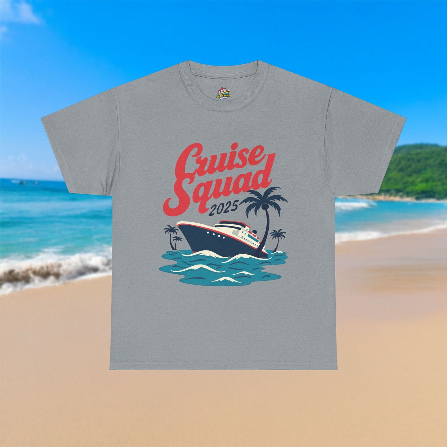 Retro Cruise Squad 2025 - 100% Cotton T-Shirt