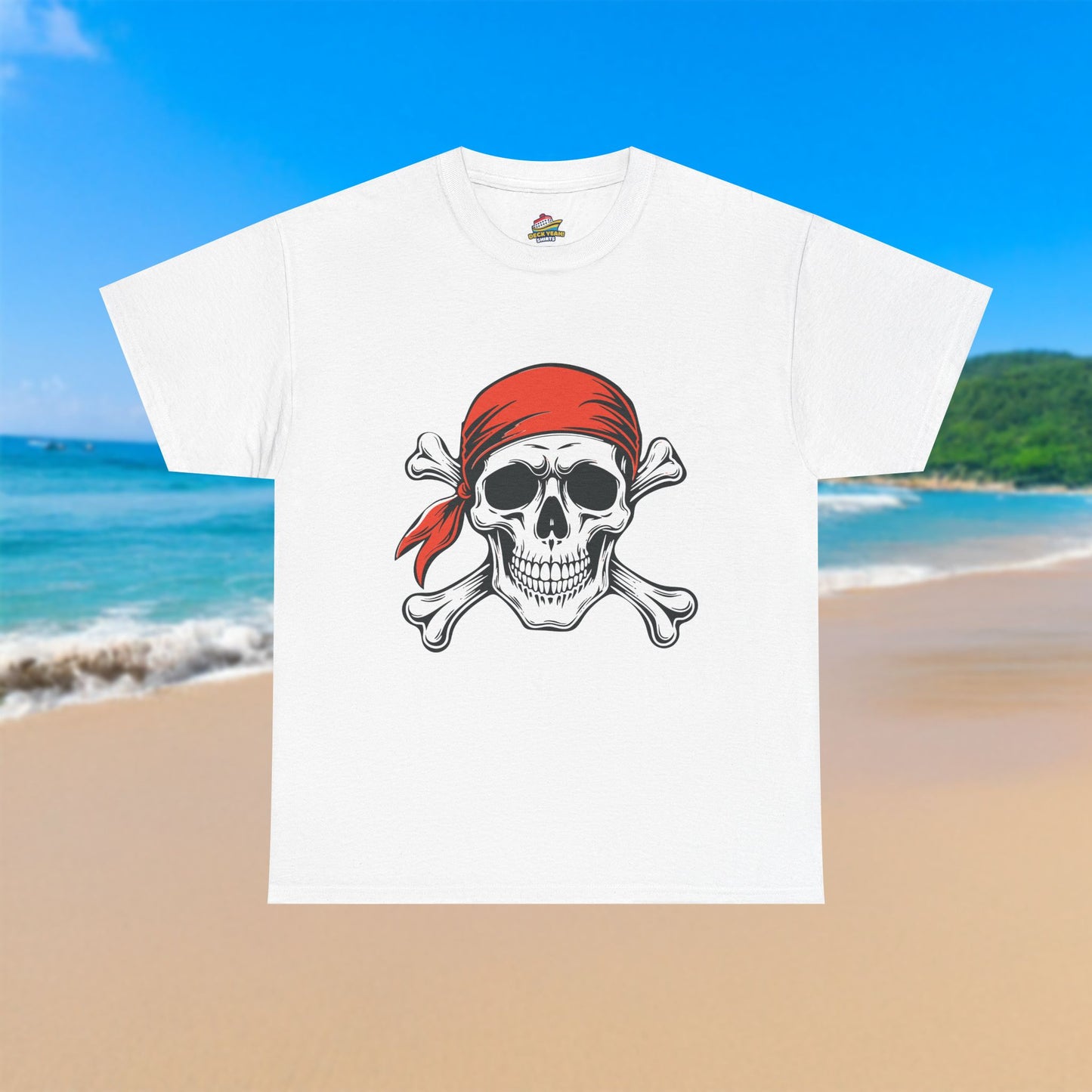 Pirate Skull - 100% Cotton T-Shirt