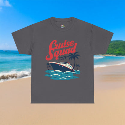 Retro Cruise Squad 2025 - 100% Cotton T-Shirt