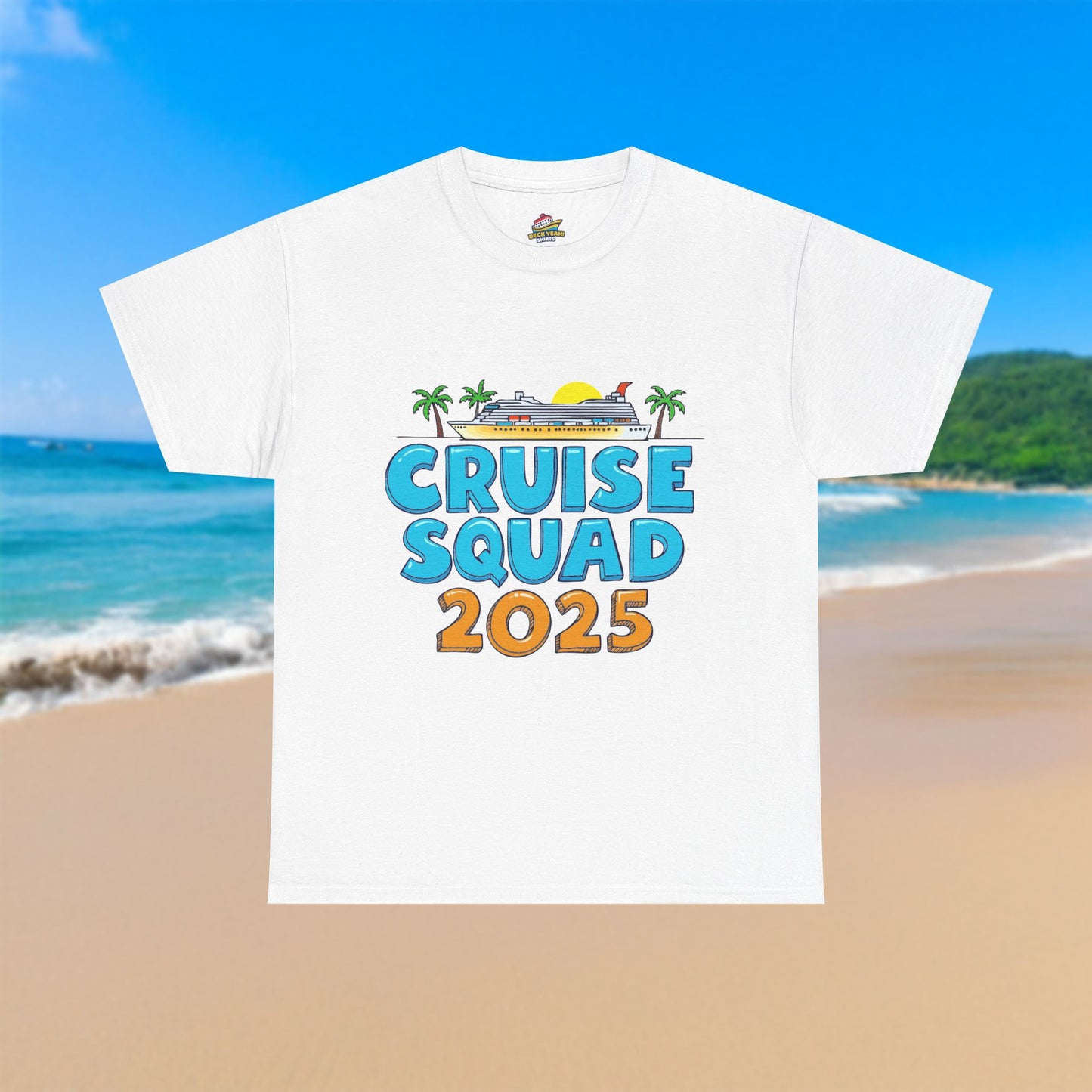 Cartoon Cruise Squad 2025 - 100% Cotton T-Shirt