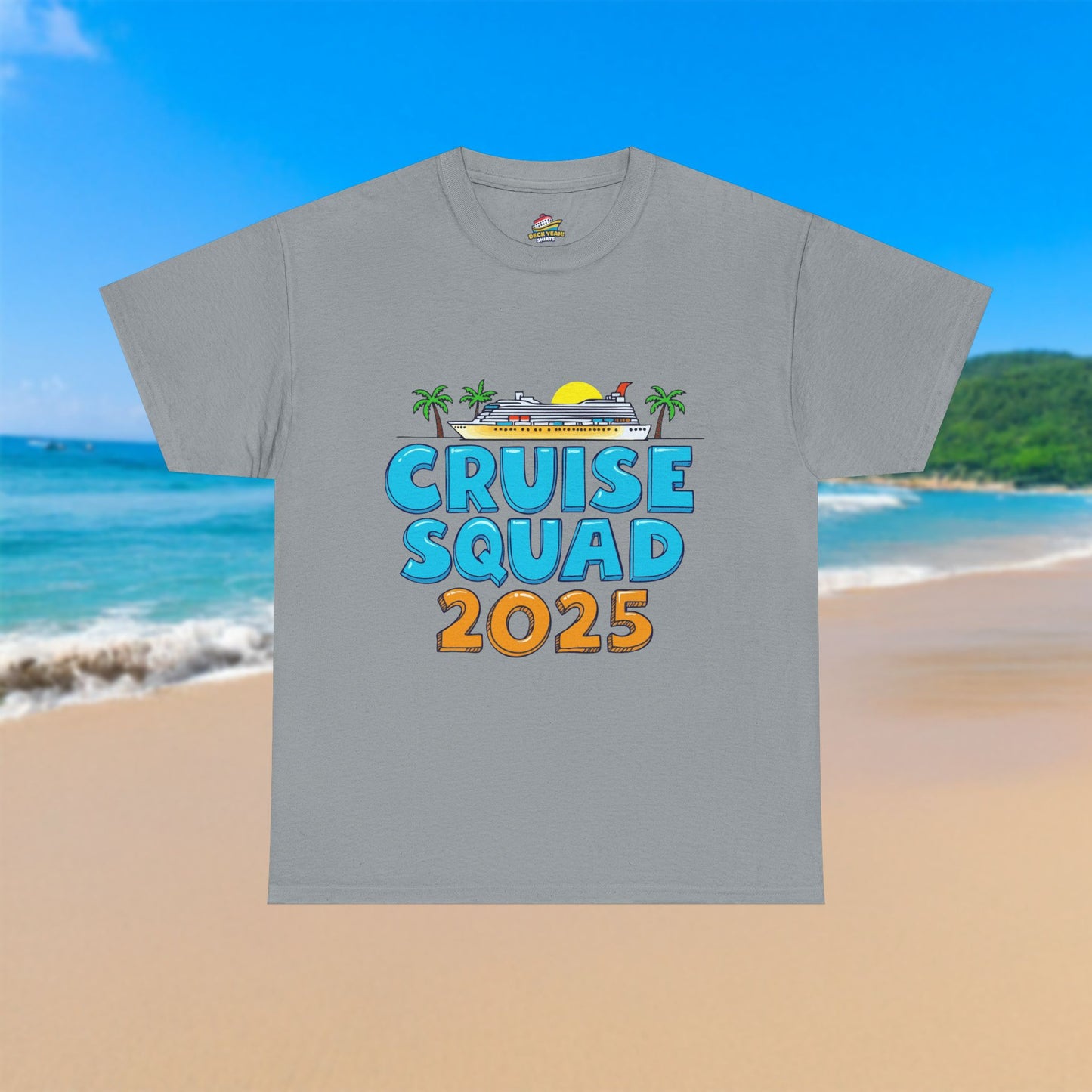 Cartoon Cruise Squad 2025 - 100% Cotton T-Shirt