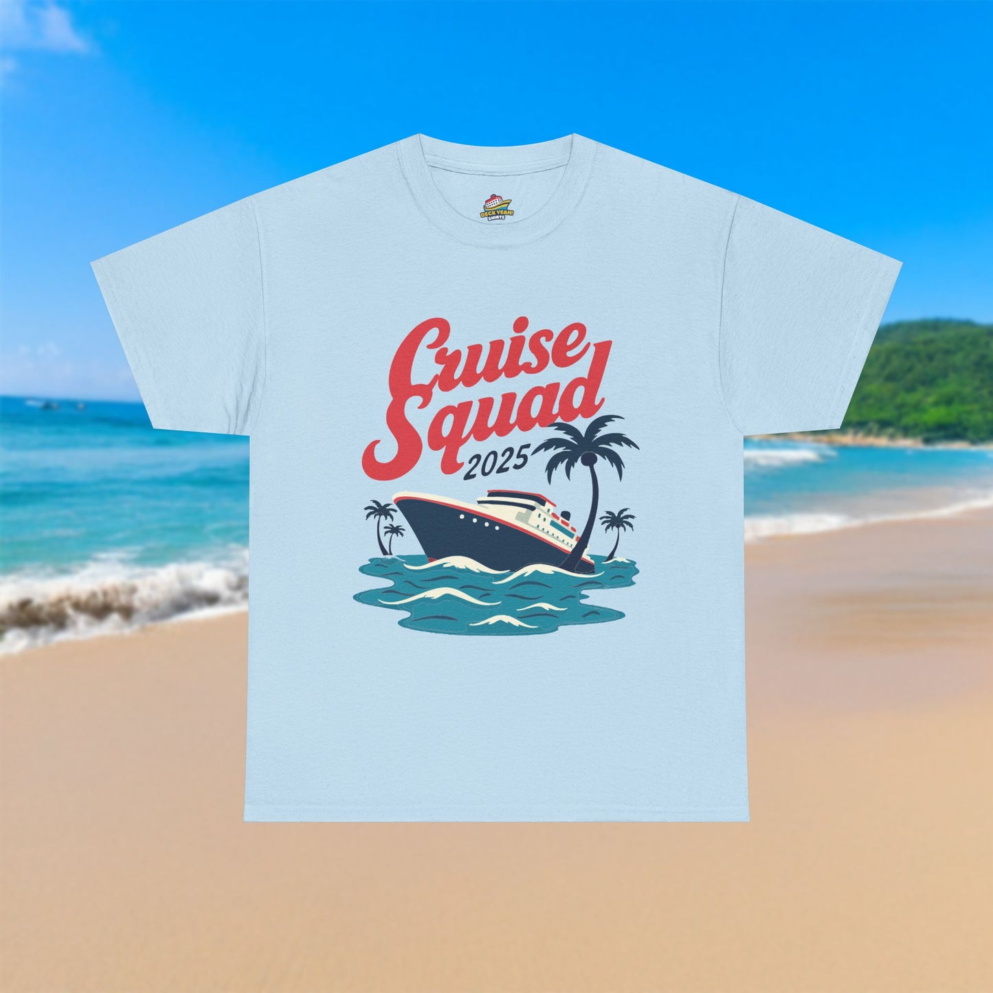 Retro Cruise Squad 2025 - 100% Cotton T-Shirt