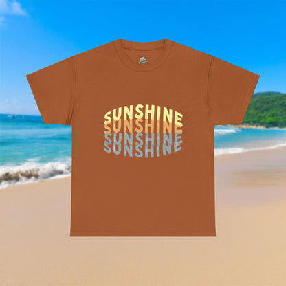 Sunshine Faded - 100% Cotton T-Shirt