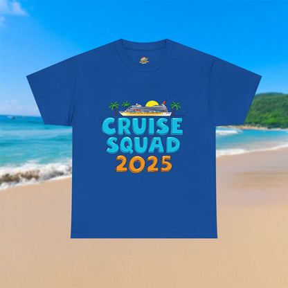 Cartoon Cruise Squad 2025 - 100% Cotton T-Shirt