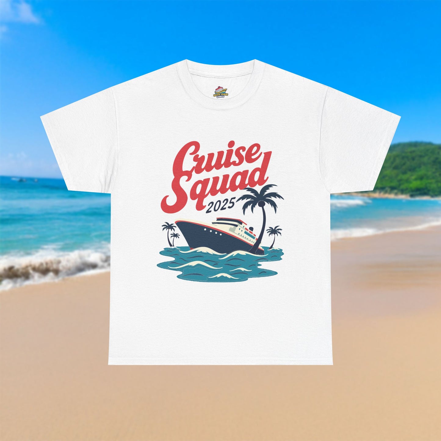 Retro Cruise Squad 2025 - 100% Cotton T-Shirt